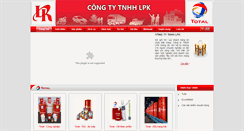 Desktop Screenshot of lpk.com.vn